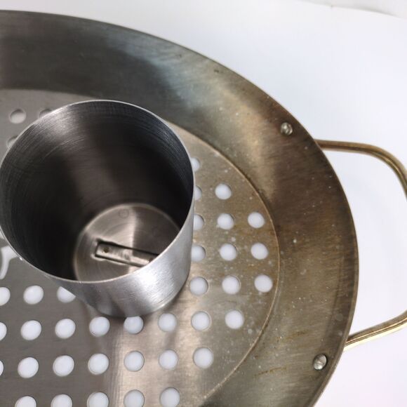 Charcoal Companion Stainless Steel Double Chicken Roasting Pan w/ Drip Tray - Picture 5 of 9